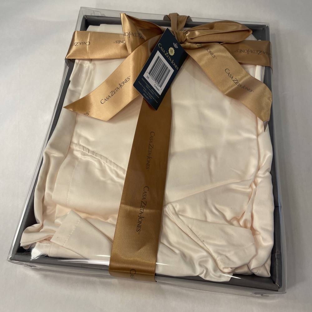Casa Zeta-Jones Cream Robe Womens 3X NWT